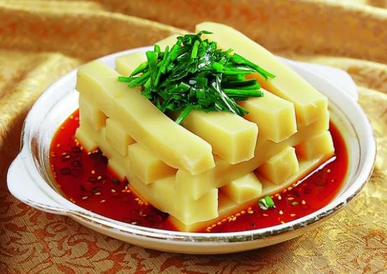 红油米豆腐